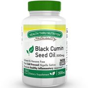 Black Cumin Seed Oil 500 mg, Value Size, 360 Softgels, Health Thru Nutrition