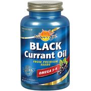 Black Currant Oil 1000 mg, 60 Softgels, Nature's Life
