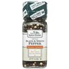 Black & White Pepper Salt Free Organic Grinder