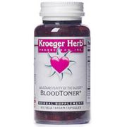 Blood Toner (BloodToner), 100 Vegetarian Capsules, Kroeger Herb
