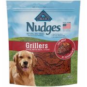 Blue Buffalo Nudges Grillers Natural Dog Treats, Steak Flavored, 48 oz (1360 g)