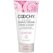 Coochy Oh So Smooth Shave Cream, Frosted Cake, 3.4 oz, Classic Erotica