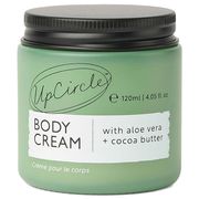 Body Cream with Aloe Vera + Cocoa Butter, 4.05 oz, UpCircle Beauty