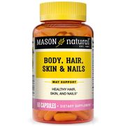 Body, Hair, Skin & Nails, 60 Capsules, Mason Natural