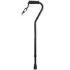 Aluminum Adjustable Height Cane with Foam Grip Handle, Offset, Adjusts 30.5" - 41", ZZRADL177