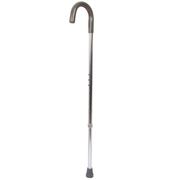 BodyMed Aluminum Adjustable Height Cane with Vinyl Grip Handle, Adjusts 30" - 39", ZZRADL176