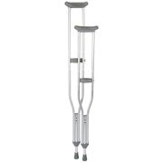 BodyMed Aluminum Crutches, Medium (5'2" - 5'10"), ZZRADL90
