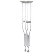 BodyMed Aluminum Crutches, Tall (5'10" - 6'6"), ZZRADL111