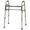 Aluminum Two-Button Folding Walker without Wheels, ZZRWAL02