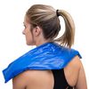 Blue Vinyl Cold Pack Neck Contour, 23" Long