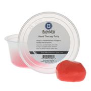 BodyMed Hand Therapy Putty, Red, Medium-Soft, 2 oz