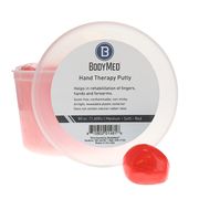 BodyMed Hand Therapy Putty, Red, Medium-Soft, 80 oz