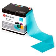 BodySport Latex-Free Exercise Band Roll, 4 in x 25 yds, Light Resistance, Light Blue