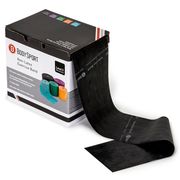 BodySport Latex-Free Exercise Band Roll, 4 in x 25 yds, Special Heavy Resistance, Black