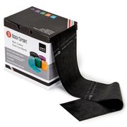 BodySport Latex-Free Exercise Band Roll, 4 in x 50 yds, Speical Heavy Resistance, Black
