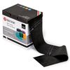 Latex-Free Exercise Band Roll, 4 in x 50 yds, Speical Heavy Resistance, Black