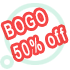 BOGO 50% Off