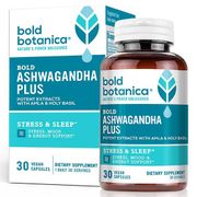 Bold Ashwagandha Plus, 30 Vegan Capsules, Bold Botanica