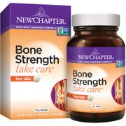 Bone Strength Take Care Tiny Tabs, Whole Food Calcium Supplement, 120 Tablets, New Chapter