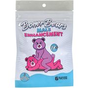 Boner Bears Male Enhancement Gummy, 6 Gummies, Boner Bears