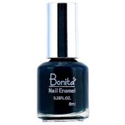 Bonita Petite Nail Enamel - Dark Turquoise, Mini Nail Polish, 0.28 oz (8 ml), Bonita Cosmetics