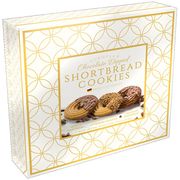Borggreve European Chocolate Dipped Shortbread Cookies Gift Box, 31.8 oz (900 g)