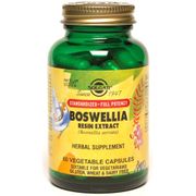 Boswellia Resin Extract - Standardized Full Potency, 60 Vegetable Capsules, Solgar