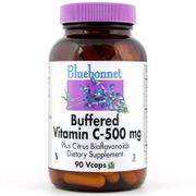 Buffered Vitamin C 500 mg, 180 Vcaps, Bluebonnet Nutrition