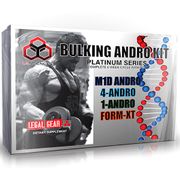 Bulking Andro Kit (M1D Andro, 4-Andro, 1-Andro, Form-XT), LG Sciences