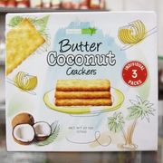 Butter Coconut Crackers, 20.1 oz (570 g), Tropical Fields