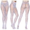 Butterfly Net Tights, One Size, White