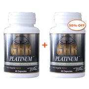 Buy 1 Get 1 50% Off! Original GHR Platinum, 40 Capsules x 2 Bottles