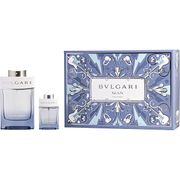 Bvlgari Man Glacial Essence Eau De Parfum Spray & Eau De Parfum Spray for Men, 3.4 oz & 0.5 oz