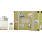 Bvlgari Man Wood Neroli Eau De Parfum Spray & Eau De Parfum Spray for Men, 3.4 oz & 0.5 oz