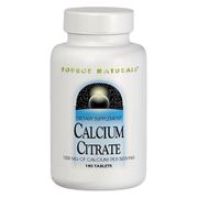 Calcium Citrate 180 tabs from Source Naturals