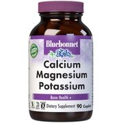 Calcium Magnesium Plus Potassium, 90 Caplets, Bluebonnet Nutrition