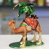 Camel & Tree Gilt Jewelry Gift Box with Fine Crystals