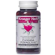 Candida Formula #1, 100 Vegetarian Capsules, Kroeger Herb
