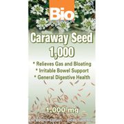 Caraway Seed 1000 mg, 60 Vegetarian Capsules, Bio Nutrition Inc.