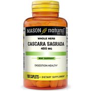 Cascara Sagrada 450 mg, 100 Caplets, Mason Natural