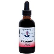 Cayenne Pepper Extract (40,000 H.U.), 2 oz, Christopher's Original Formulas