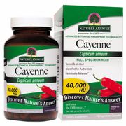 Cayenne Pepper Fruit, 90 Vegetarian Capsules, Nature's Answer