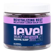CBD Gummies Restful Sleep, 60 Count, Level Select CBD