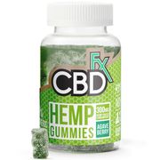CBD Hemp Gummies with Turmeric & Spirulina, 60 ct, CBDfx