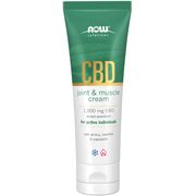 CBD Joint & Muscle Cream, 4 oz, NOW Foods