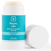 CBD Muscle Balm Stick - Cooling Mint, 75 g, Social CBD