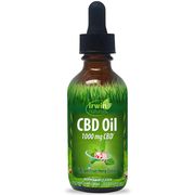 CBD Oil Drops - Peppermint Flavor, 1000 mg CBD, 1 oz, Irwin Naturals