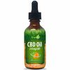CBD Oil Drops - Tangerine Flavor, 250 mg CBD
