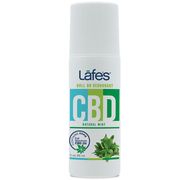CBD Roll On Deodorant - Natural Mint, 3 oz, Lafe's Natural BodyCare