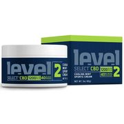 CBD Sports Cream 1200 mg, Level 2, Cooling Mint, 3 oz, Level Select CBD